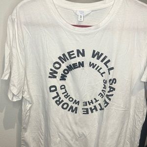 Women will save the world tee